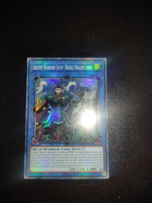 YU-GI-OH Ancient Warriors Oath - Double Dragon Lords