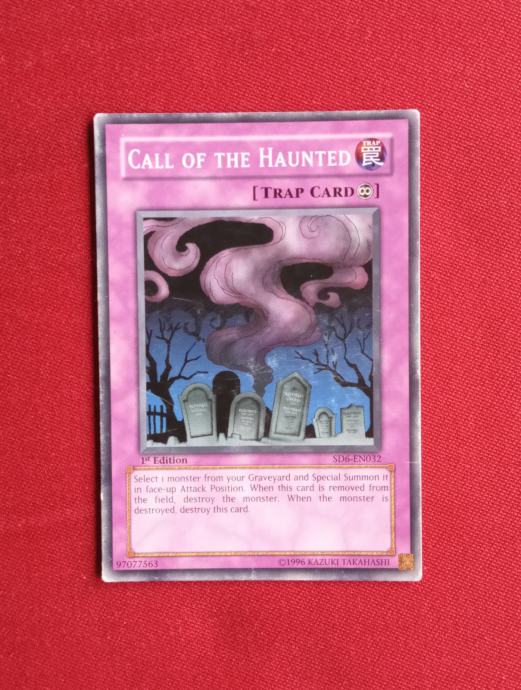 Yu-Gi-Oh - Call of the Haunted, SD6-EN032