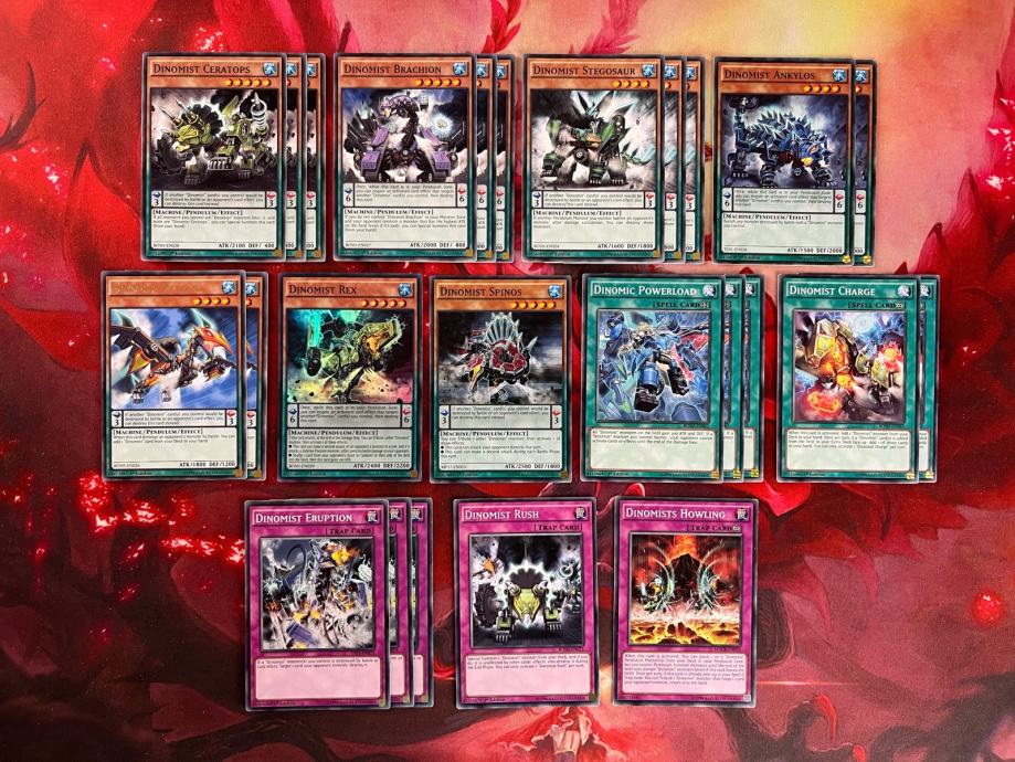 Yu-Gi-Oh! Dinomist lot #3