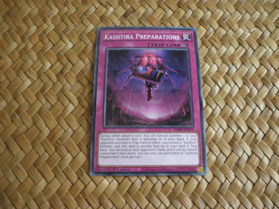 Yu-Gi-Oh - KASHTIRA PREPARATIONS