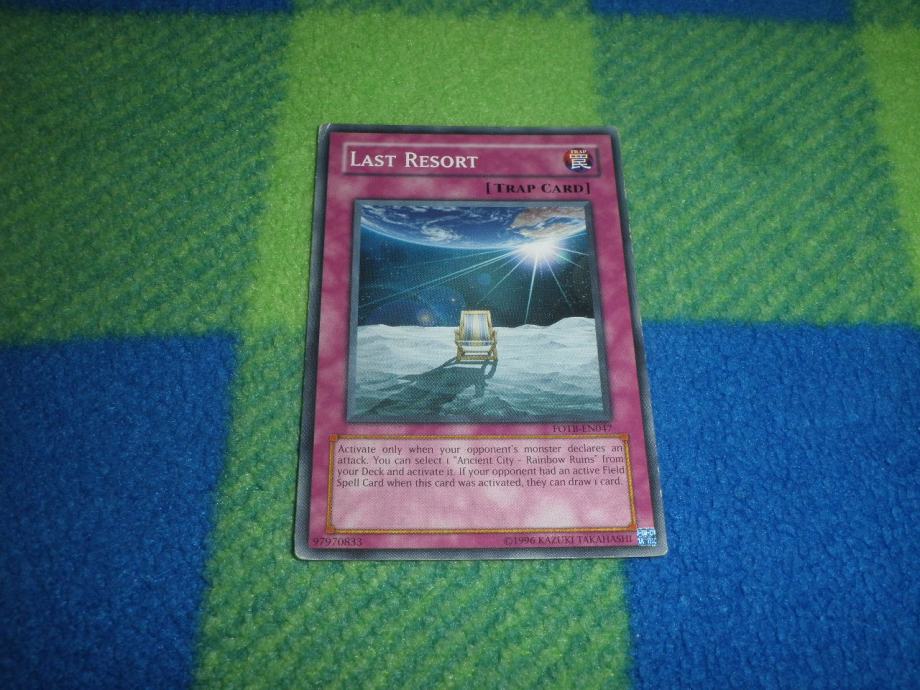 Yu-Gi-Oh - LAST RESORT