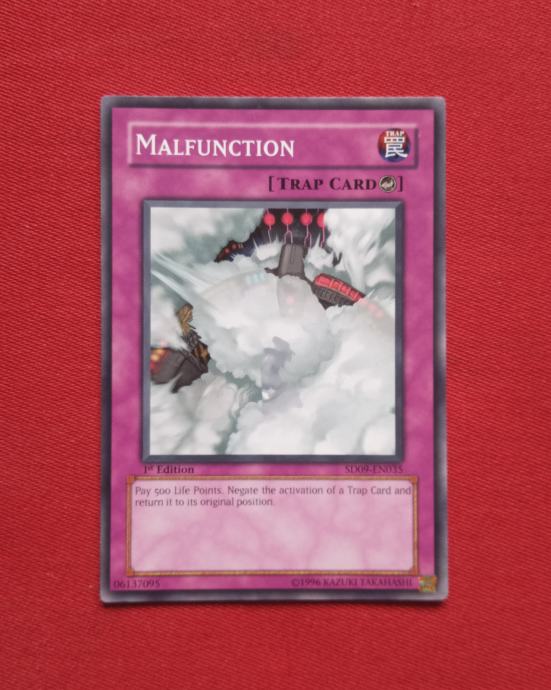 Yu-Gi-Oh - Malfunction, SD09-EN035