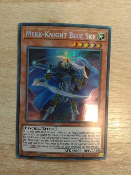 YU-GI-OH Mekk-Knight Blue Sky Yugioh