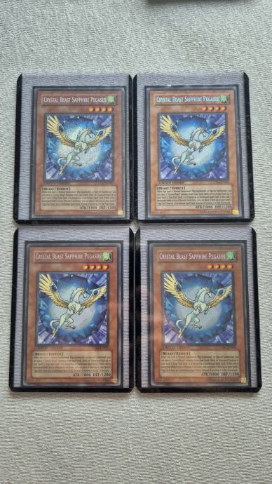 Yugioh - Crystal Beast Sapphire Pegasus