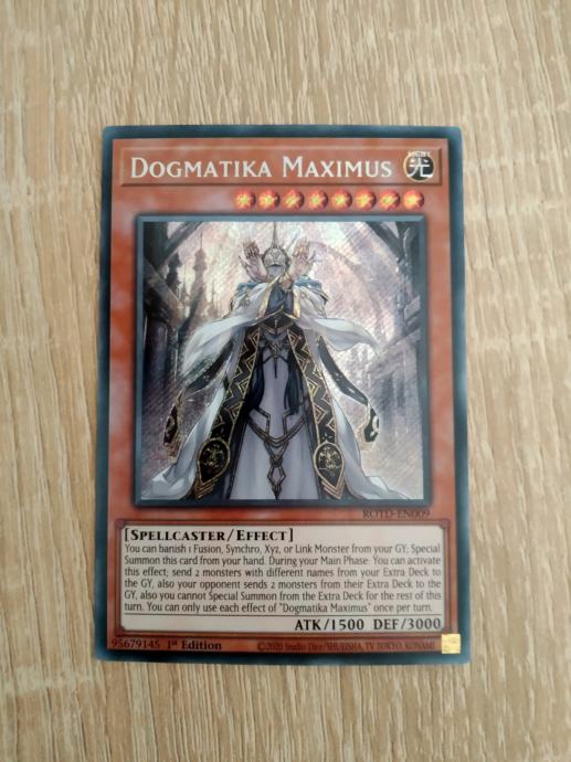 Yugioh Dogmatika Maximus/Rotd