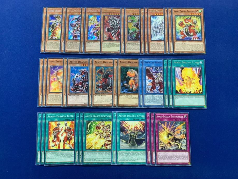 Yugioh karte Chazz Princeton Armed Dragon Deck