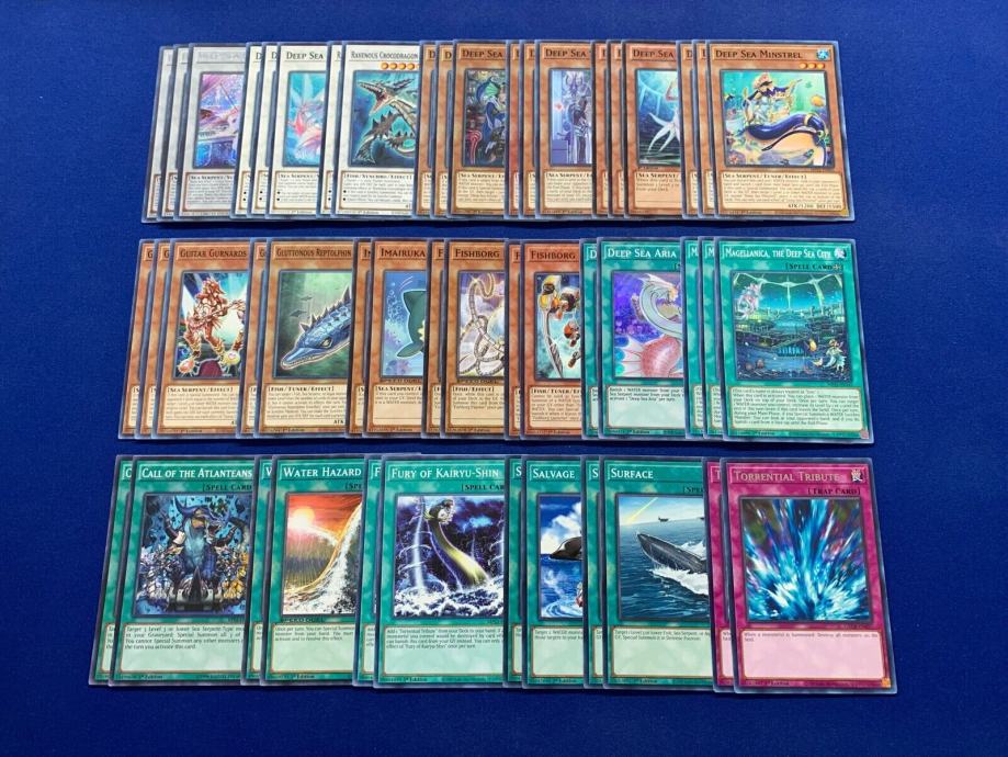 Yugioh karte Deep Sea Water Deck