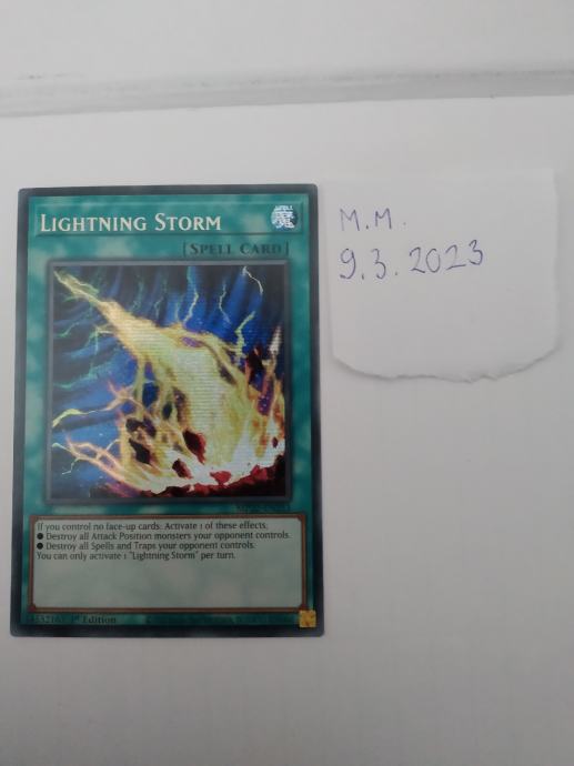 Yugioh Lightning Storm