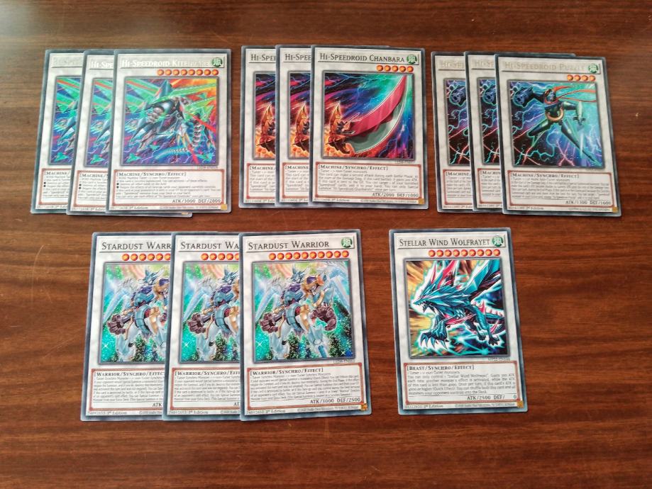 Yugioh Speedroid deck