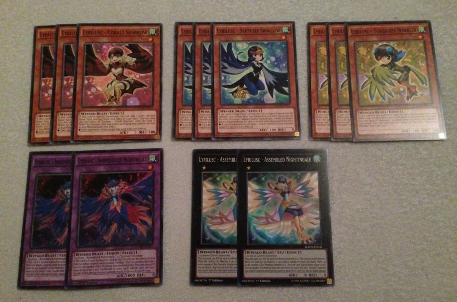 Yugioh TCG: Lyrilusc deck core