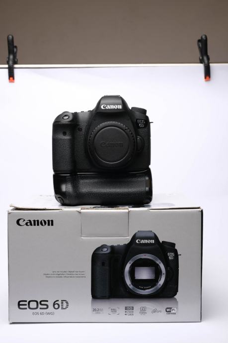 Canon 6D + battery grip