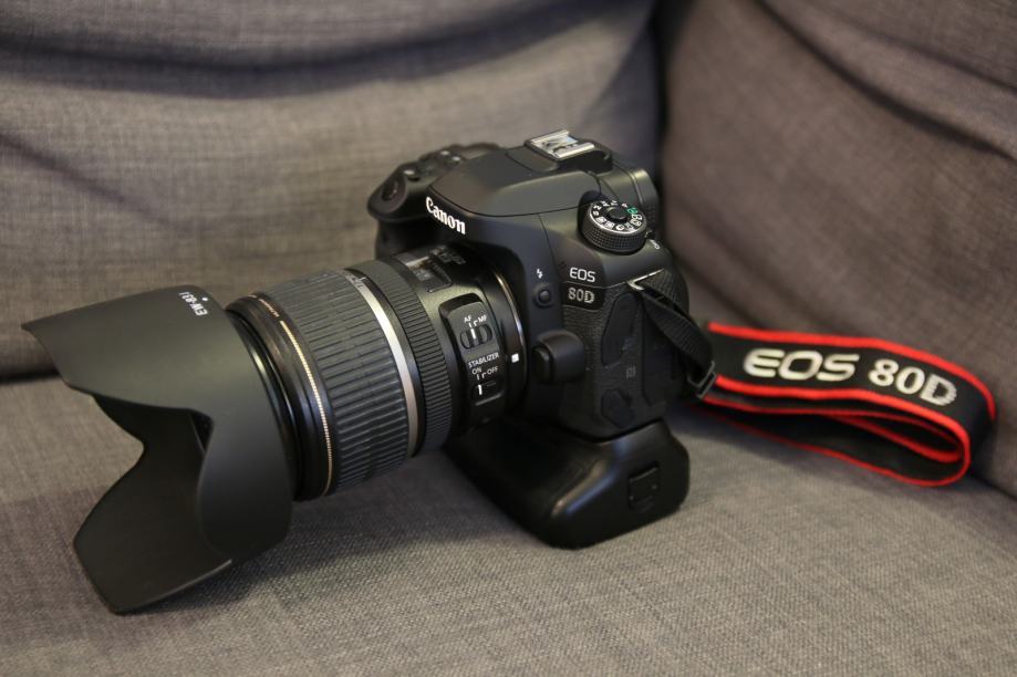 Canon EOS 80d, 3500 okidanja, malo korišten, odličan !!