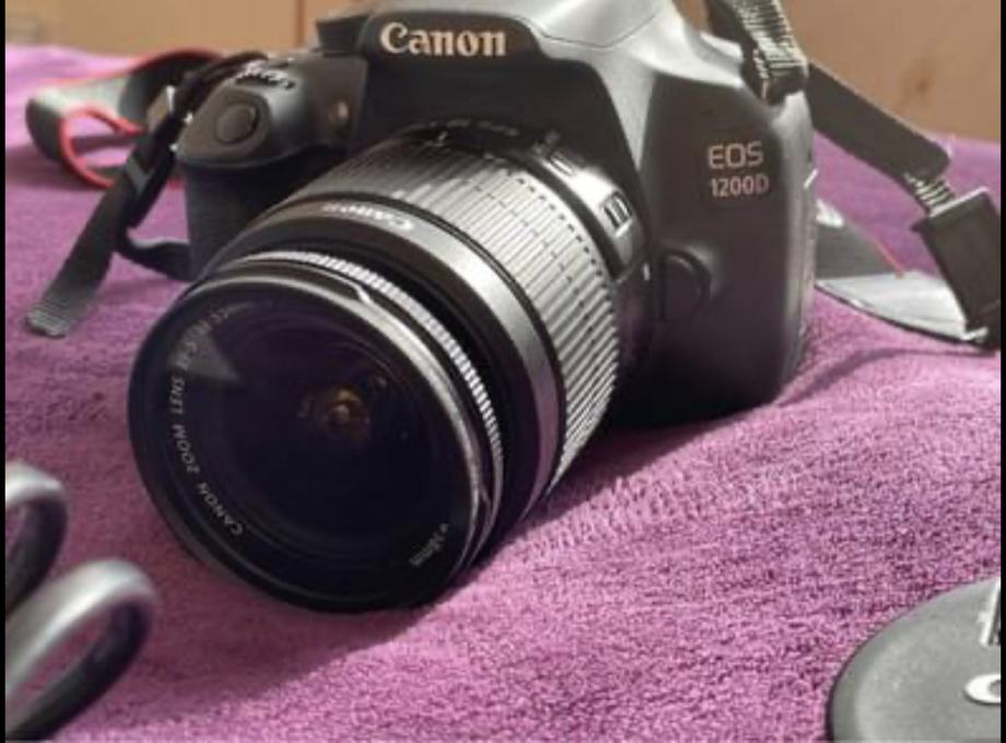 Canon DSLR 1200D kit + exstras