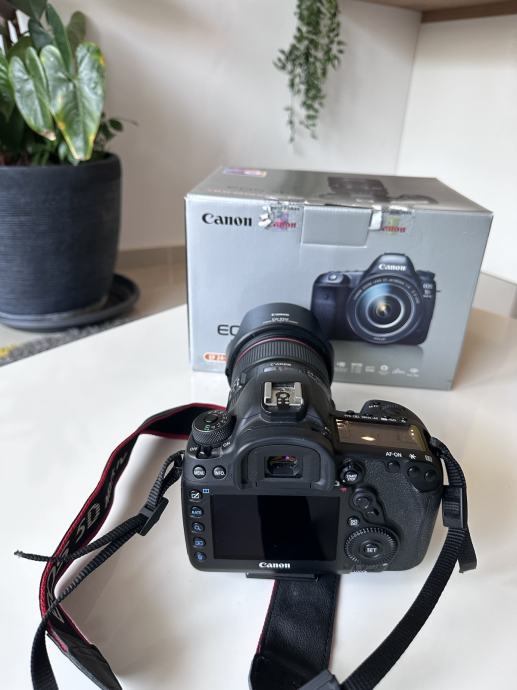 CANON EOS 5D Mark IV (shutter:15 000)+2 objektiva, stativ,SanDisc 64GB