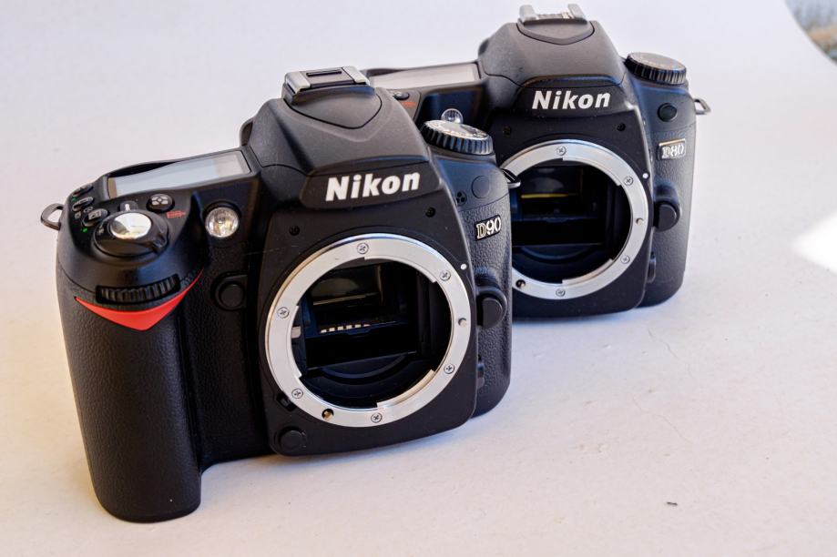 Nikon D90, D80