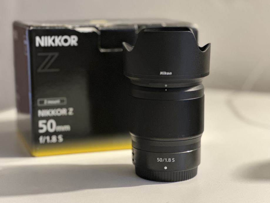 Nikon Z 50mm f/1.8 S