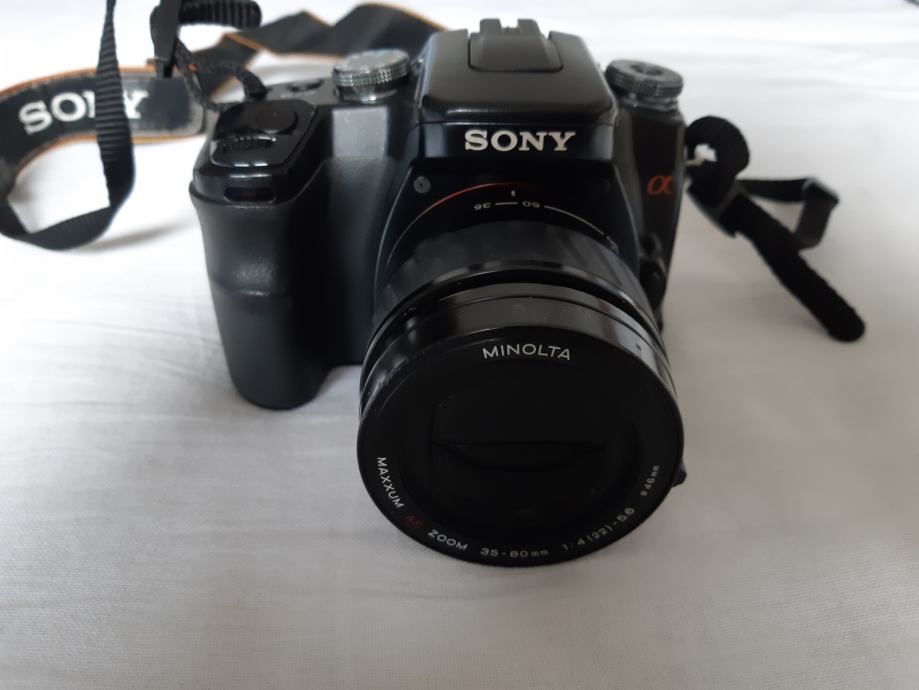 Sony Alpha DSLR-A100, fotoaparat dsrl, ispravan i očuvan