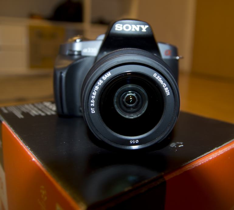 Sony Alpha A330, 18-55mm i 55-200mm