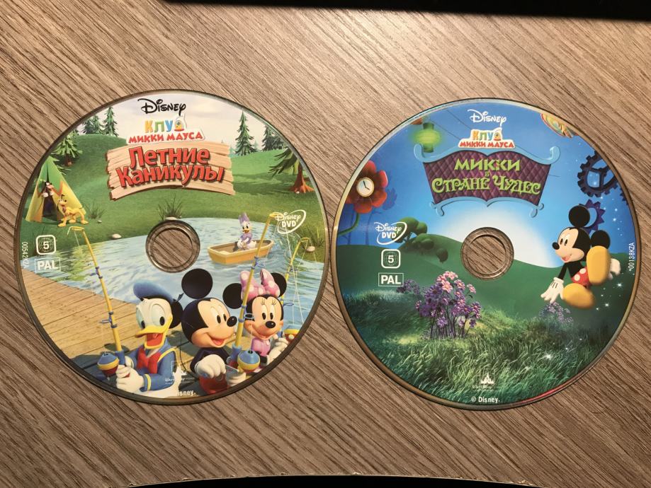 2x DVD-a Disney iz2006. Mickey Mouse Clubhouse /nema hrvatskih titlova