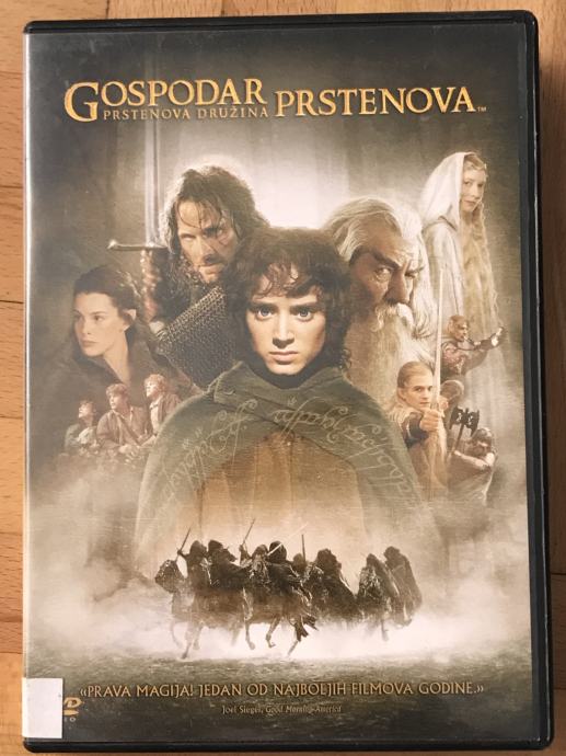 DVD Gospodar prstenova Prstenova družina | The Lord of The Rings