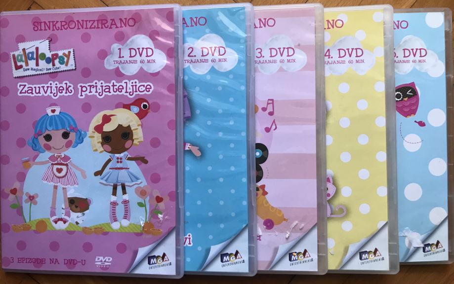 5 novih DVD-a za 5,31 € / Lalaloopsy (iz 2012.)