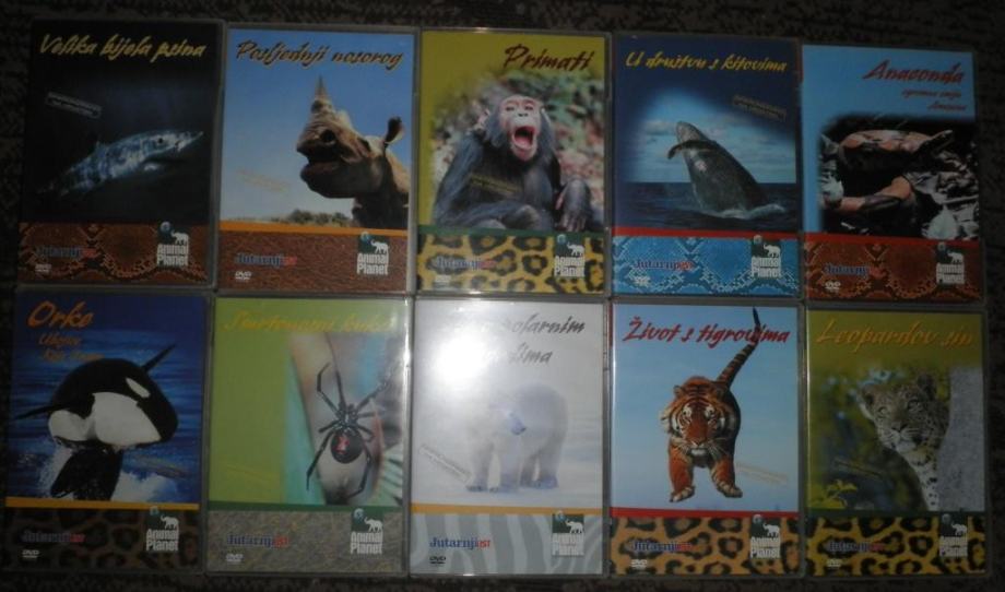 Animal Planet kolekcija 10 dvd-a - novo !!!