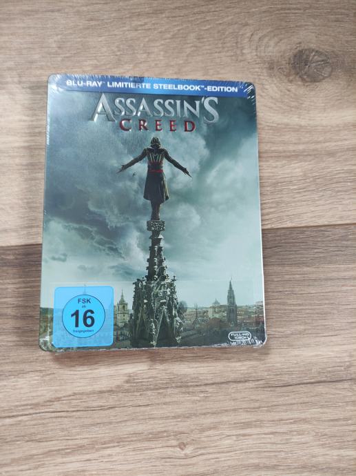 Assasin's Creed Steelbook NOVO I ZAPAKIRANO