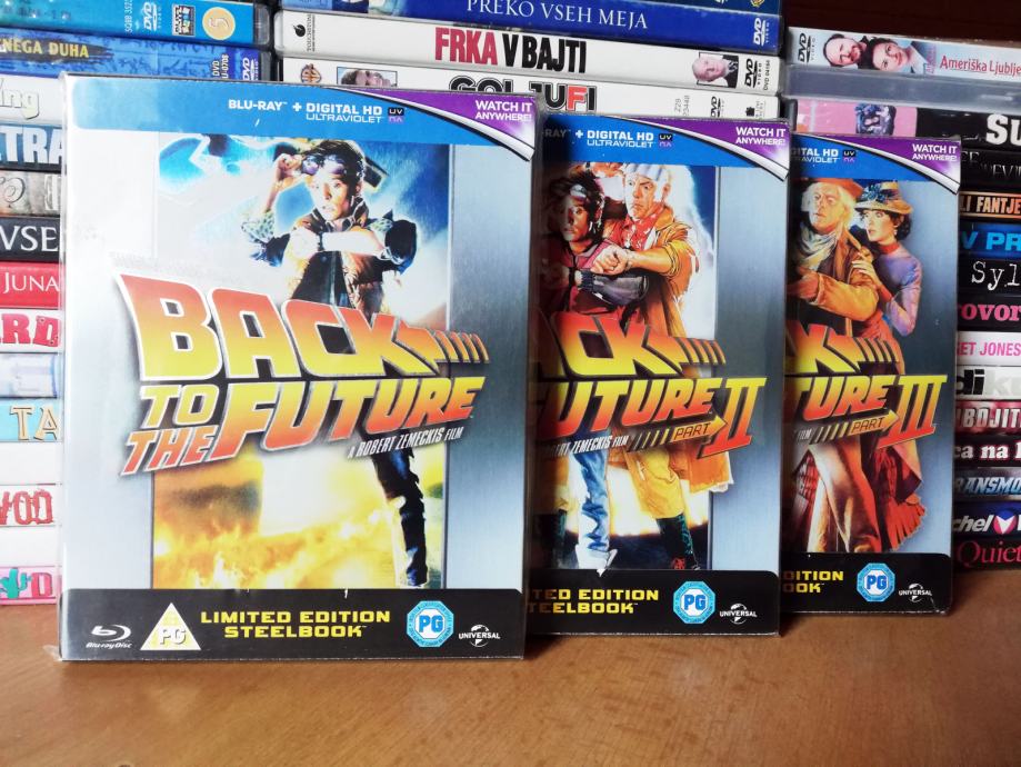 Back to the Future Trilogy (1985-1990) Steelbook / Limited Edition