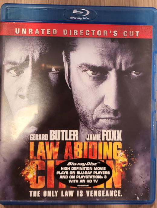 BLU-RAY FILM // LAW ABIDING CITIZEN