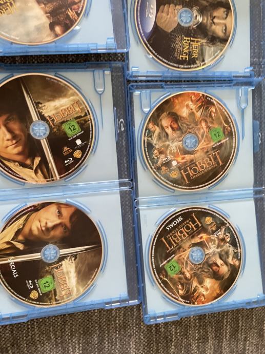 Bluray kolekcija Game of thrones i lord of the rings