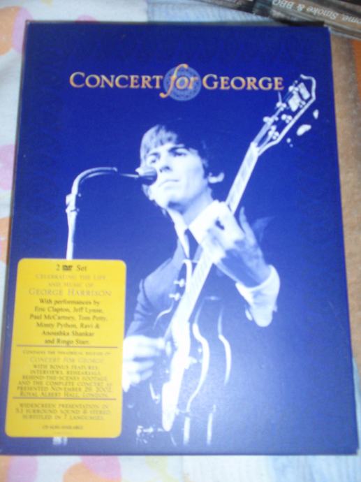 CONCERT FOR GEORGE-DVD KONCERT