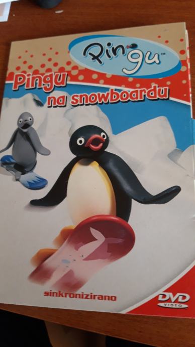 Crtic Pingu, 2,50 eura, dvd