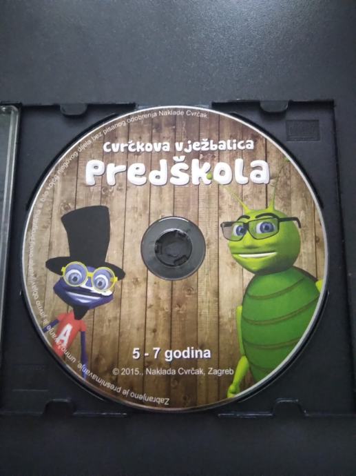 Cvrčkova vježbalica - Predškola (5-7 godina)