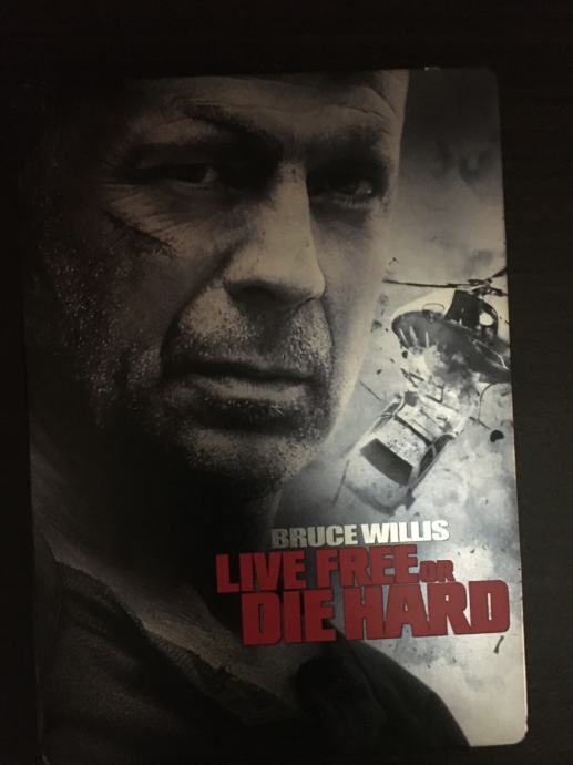 DIE HARD - Live Free or Die Hard - DVD - STEELBOOK - 2 diska