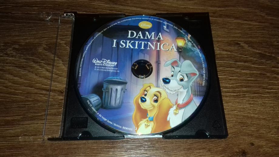 Disney Dama i skitnica DVD - 2012. godina