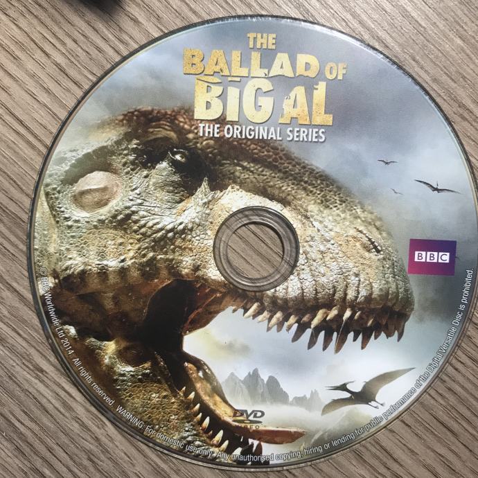 DVD BBC dokumentarni Balada o velikom Alu =The Ballad of big Al (2014)