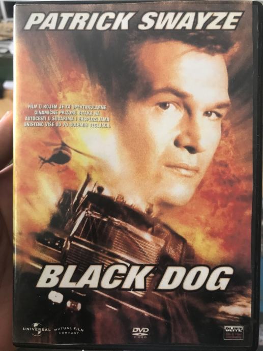 DVD (O) Crni pas = Black Dog (1998.) Patrick Swayze |akcija triler kr.