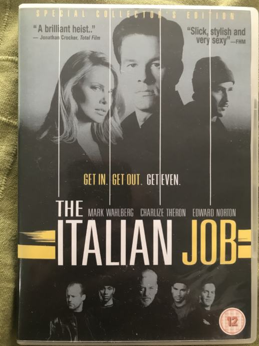 DVD Dobar posao u Italiji =The Italian Job (2003.) Theron Wahlberg …
