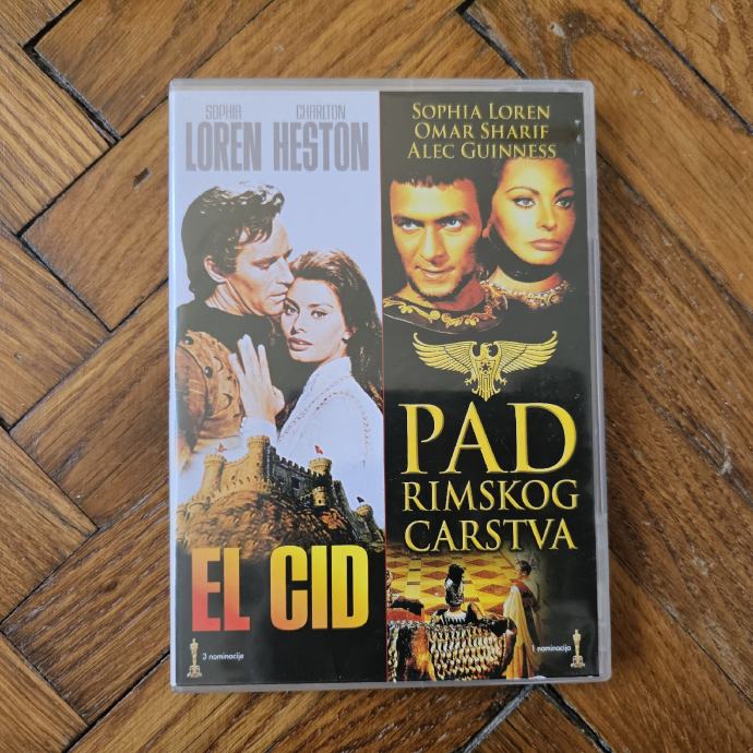 DVD El Cid / Pad Rimskog carstva