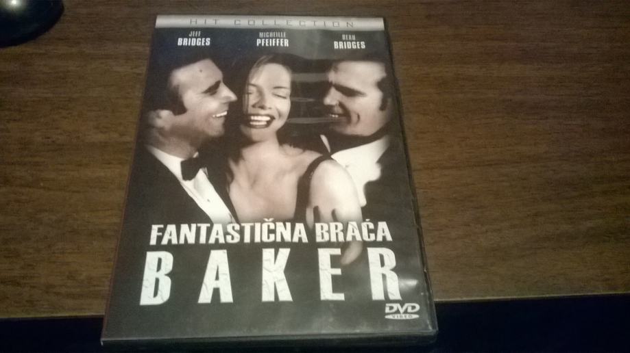 DVD FANTASTIČNA BRAĆA BAKER THE FABULOUS BAKER BOYS