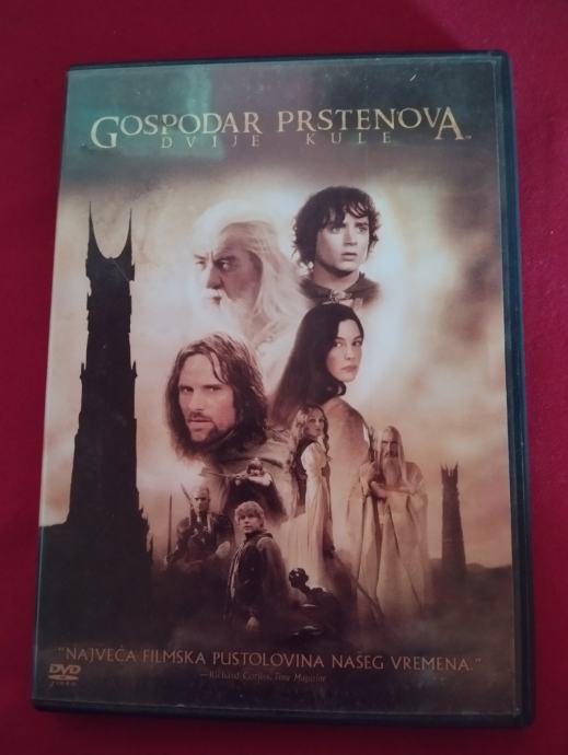 Dvd film Gospodar Prstenova "Dvije kule" za 4 eura.