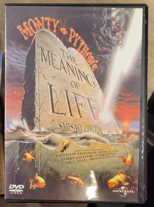 DVD FILM // MONTY PYTHON'S THE MEANING OF LIFE