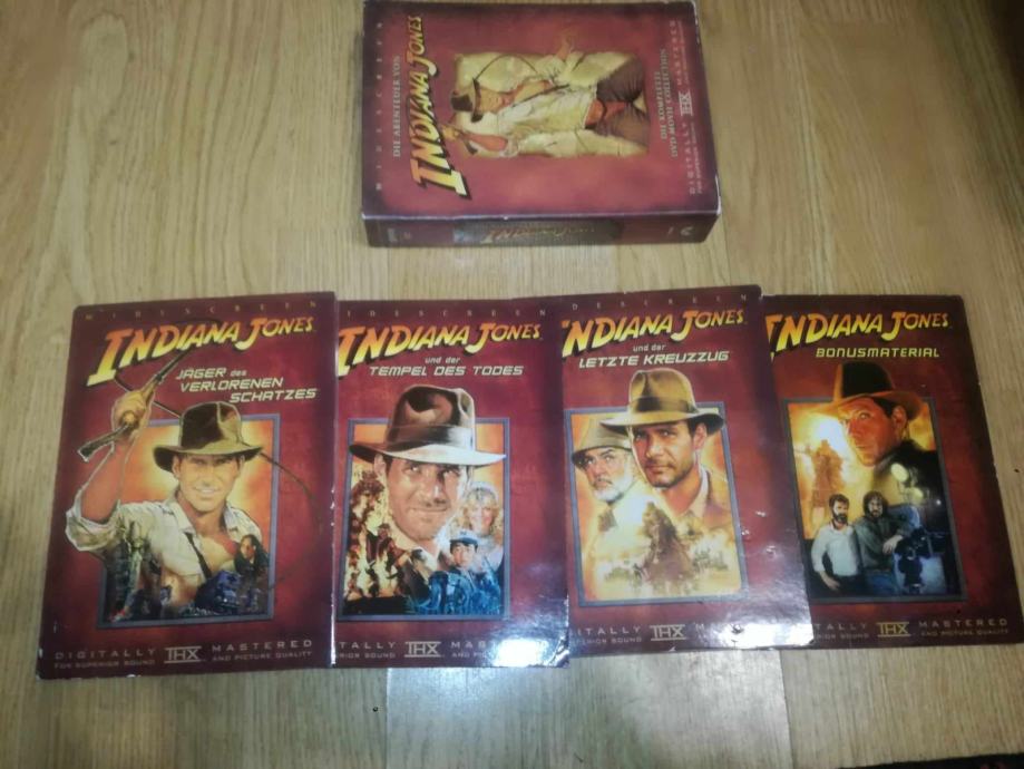 DVD Indiana Jones Trilogy  REZERVIRANO