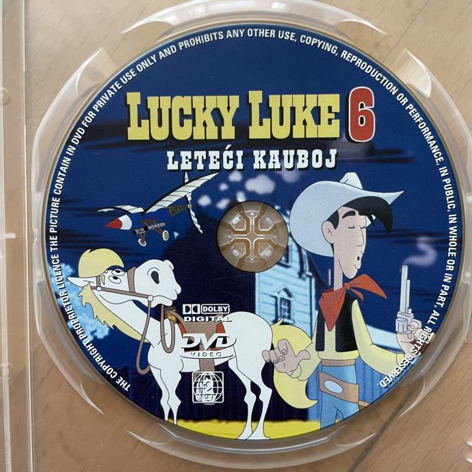 DVD Lucky Luke 6 / 2 epizode: Leteći kauboj