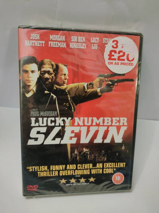 DVD NOVO! - Lucky Number Slevin