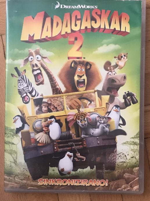 19.DreamWorks klasik iz 2008. na DVD-u: Madagaskar 2+spec.dodaci