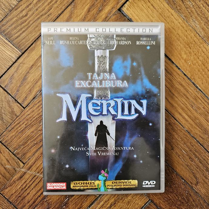 DVD Merlin: tajna Excalibura