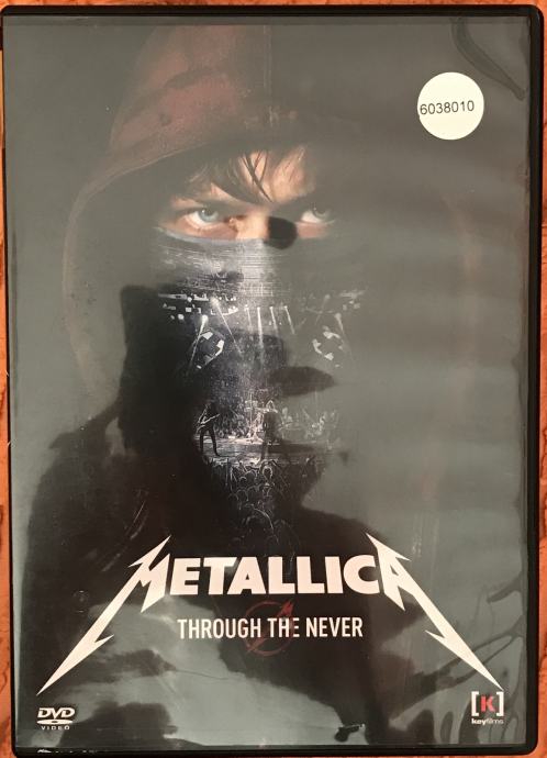 DVD / Metallica - Throught The Never (2013.) / 96 min / 30 kn /Pula