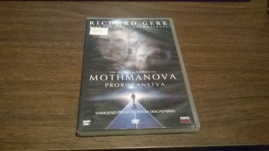 DVD MOTHMANOVA PROROČANSTVA RICHARD GERE BLITZ