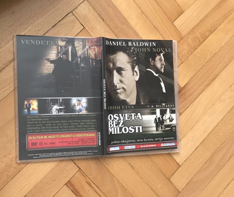 DVD Osveta bez milosti = Vendetta / Daniel Baldwin + John Novak